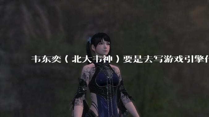 韦东奕（北大韦神）要是去写游戏引擎代码，能不能把虚幻引擎按在地上摩擦？数学好真能‘降维打击吗？