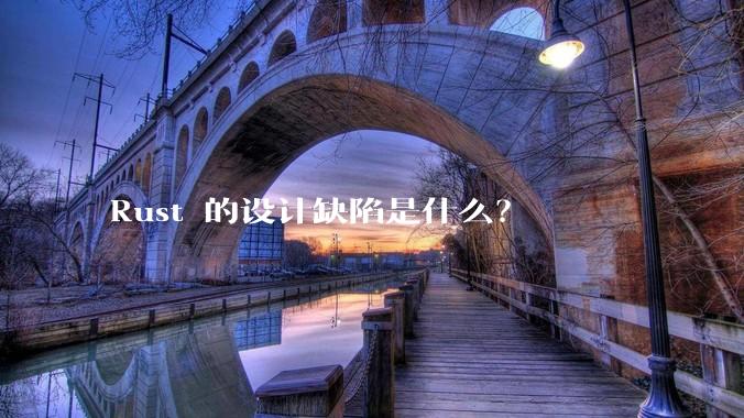 Rust 的设计缺陷是什么？