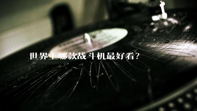 世界上哪款战斗机最好看？